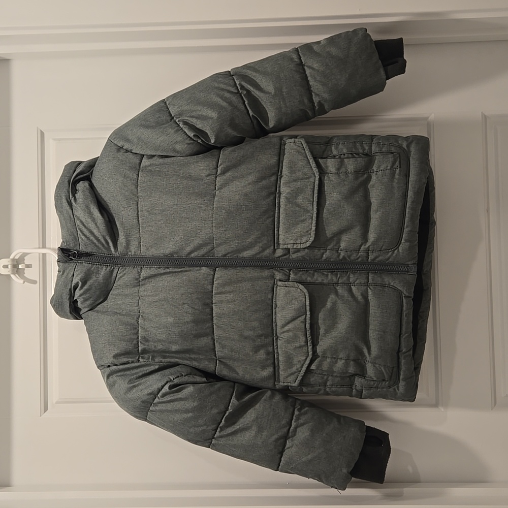 All in Motion Kids Charcoal Puffer Jacket
